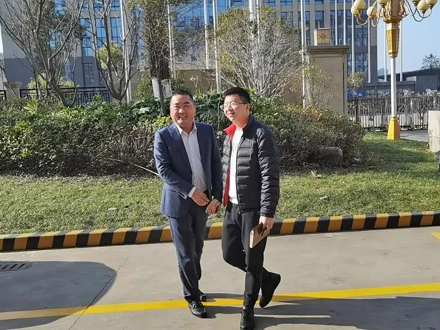 新春伊始，龙湾区空港管委会向导率队莅临集团走访慰问